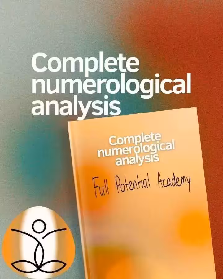 Written numerology analysis report - a 20-page personalized document decoding your soul's blueprint from your name and birth date